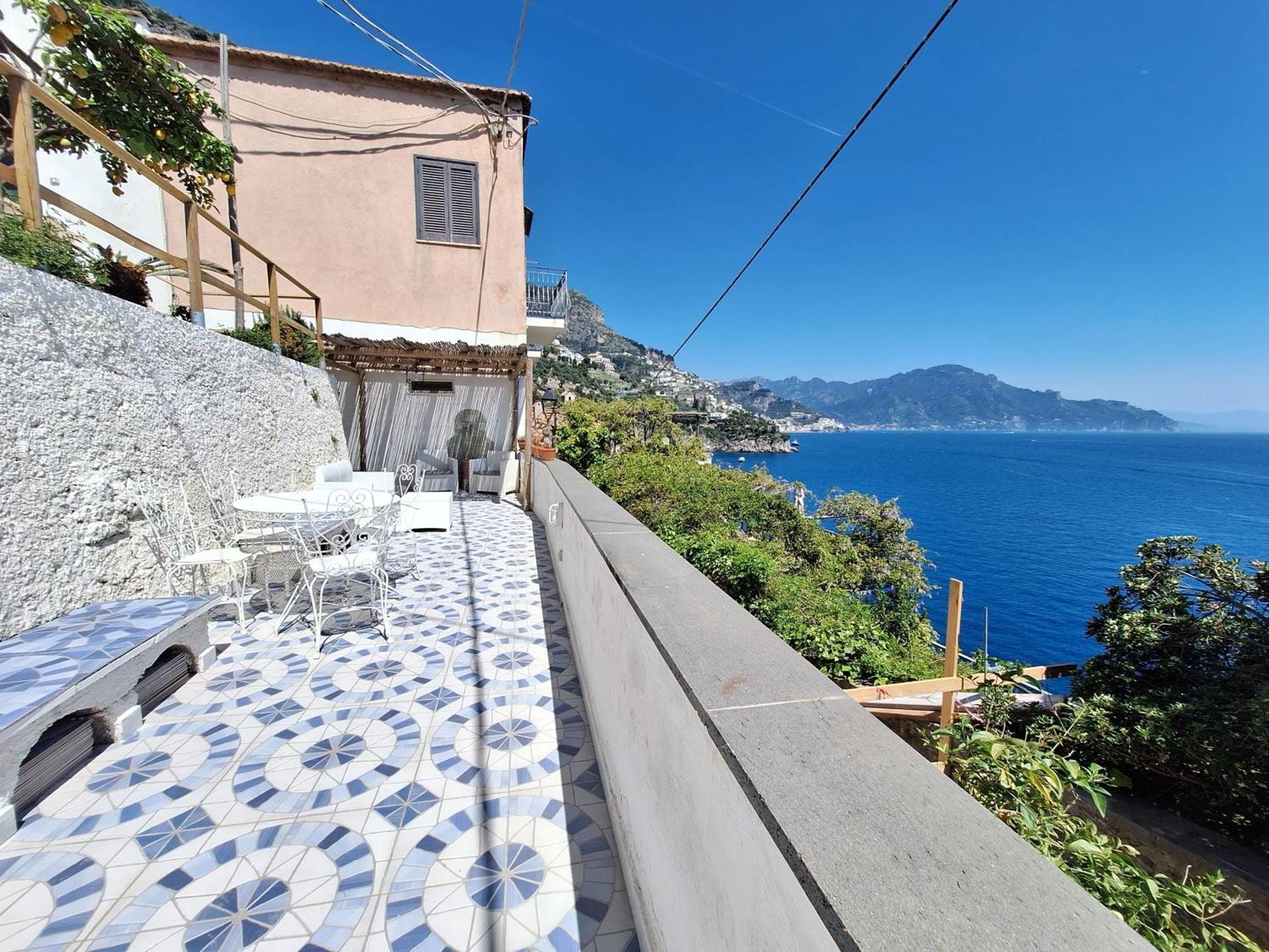 Villa Gianna Amalfi Coast Conca dei Marini Exteriör bild