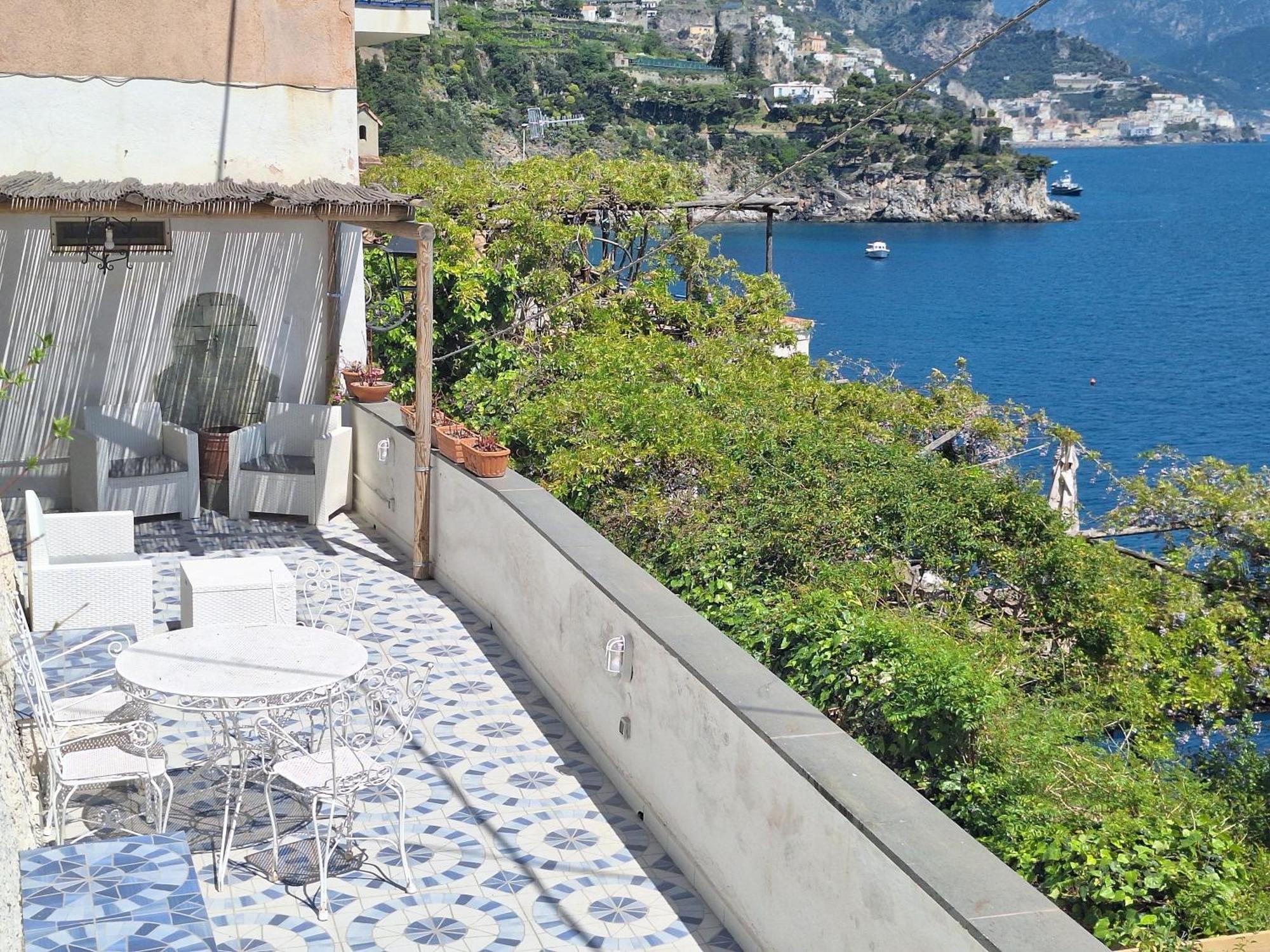 Villa Gianna Amalfi Coast Conca dei Marini Exteriör bild